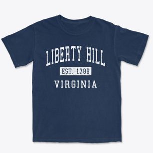 Liberty Hill Virginia Classic Established Premium Heavyweight T-shirt