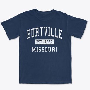 Burtville Missouri Classic Established Premium Heavyweight T-shirt
