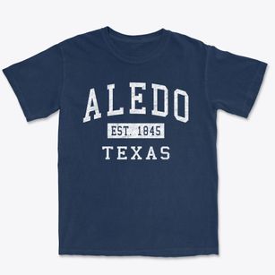 Aledo Texas Classic Established Premium Heavyweight T-shirt
