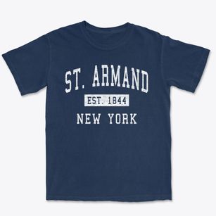 St. Armand New York Classic Established Premium Heavyweight T-shirt