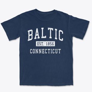 Baltic Connecticut Classic Established Premium Heavyweight T-shirt