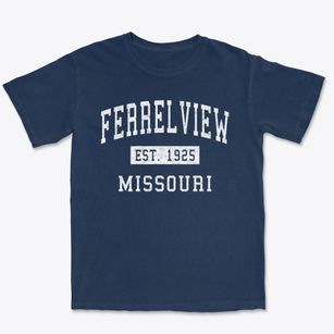 Ferrelview Missouri Classic Established Premium Heavyweight T-shirt