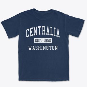 Centralia Washington Classic Established Premium Heavyweight T-shirt