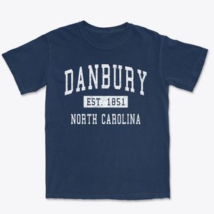 Danbury North Carolina Classic Established Premium Heavyweight T-shirt