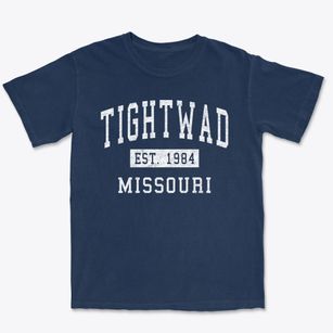 Tightwad Missouri Classic Established Premium Heavyweight T-shirt
