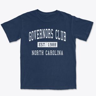 Governors Club North Carolina Classic Established Premium Heavyweight T-shirt