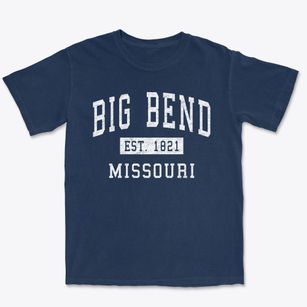 Big Bend Missouri Classic Established Premium Heavyweight T-shirt