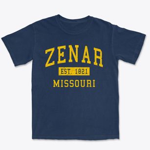 Zenar Missouri Classic Established Premium Heavyweight T-shirt