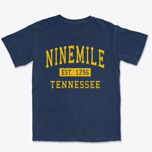 Ninemile Tennessee Classic Established Premium Heavyweight T-shirt