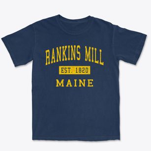 Rankins Mill Maine Classic Established Premium Heavyweight T-shirt