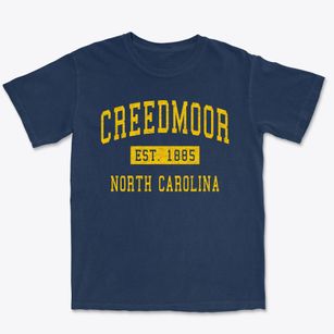Creedmoor North Carolina Classic Established Premium Heavyweight T-shirt