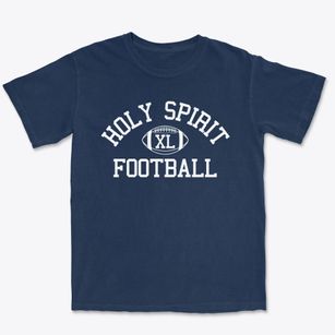 Holy Spirit Parish School Classic Football Premium Heavyweight T-shirt