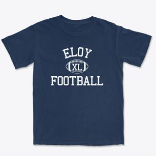 Eloy Junior High School Classic Football Premium Heavyweight T-shirt
