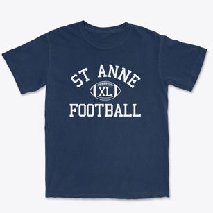 St Anne Parish Classic Football Premium Heavyweight T-shirt