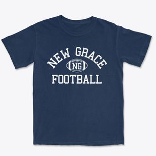 New Grace Center Classic Football Premium Heavyweight T-shirt