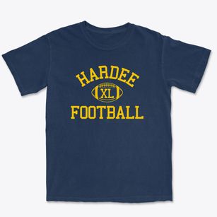 Hardee High School Classic Football Premium Heavyweight T-shirt