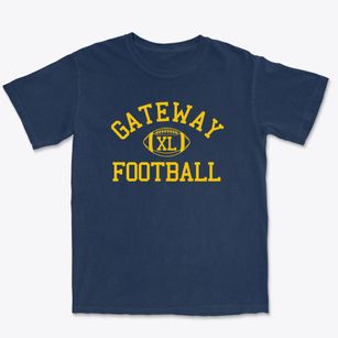 Gateway Christian School Classic Football Premium Heavyweight T-shirt