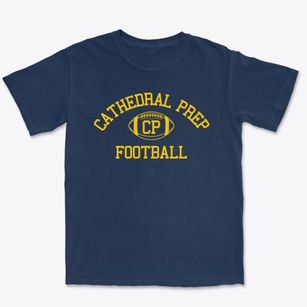 Cathedral Prep Seminary Classic Football Premium Heavyweight T-shirt