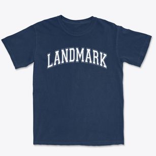 Landmark Christian Academy Varsity Arch Premium Heavyweight T-shirt