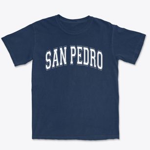 San Pedro Elementary School Varsity Arch Premium Heavyweight T-shirt