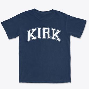 Kirk Elementary School Varsity Arch Premium Heavyweight T-shirt