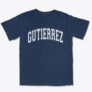 Gutierrez Middle School Varsity Arch Premium Heavyweight T-shirt