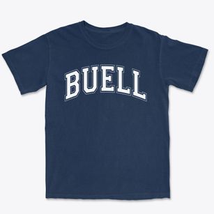 Buell Elementary School Varsity Arch Premium Heavyweight T-shirt