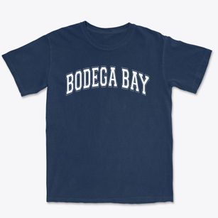 Bodega Bay Elementary School Varsity Arch Premium Heavyweight T-shirt
