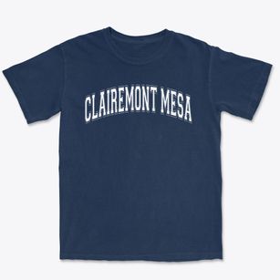Clairemont Mesa Christian School Varsity Arch Premium Heavyweight T-shirt