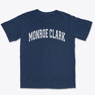 Monroe Clark Middle School Varsity Arch Premium Heavyweight T-shirt
