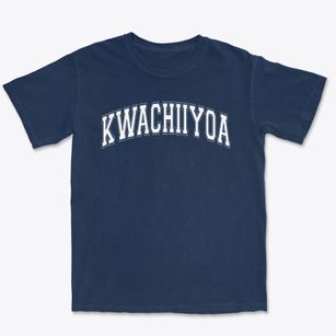 Kwachiiyoa Charter School Varsity Arch Premium Heavyweight T-shirt