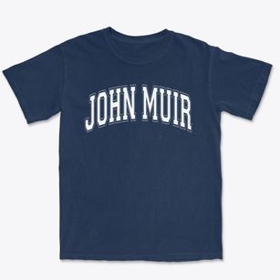 John Muir Elementary School Varsity Arch Premium Heavyweight T-shirt