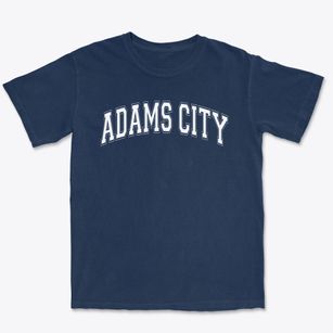 Adams City Baptist School Varsity Arch Premium Heavyweight T-shirt