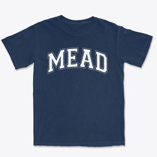 Mead High School Varsity Arch Premium Heavyweight T-shirt