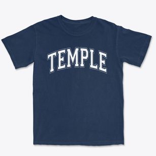 Temple Christian Academy Varsity Arch Premium Heavyweight T-shirt