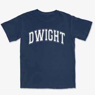 Dwight Elementary School Varsity Arch Premium Heavyweight T-shirt