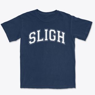Sligh Junior High School Varsity Arch Premium Heavyweight T-shirt