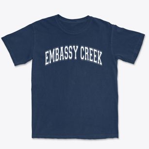 Embassy Creek Elementary School Varsity Arch Premium Heavyweight T-shirt