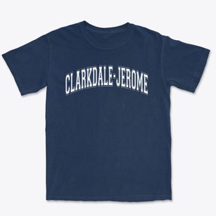 Clarkdale-jerome School Varsity Arch Premium Heavyweight T-shirt