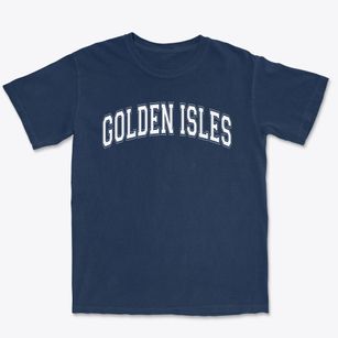 Golden Isles Elementary School Varsity Arch Premium Heavyweight T-shirt