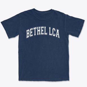 Bethel Lca Christian Elementary School Varsity Arch Premium Heavyweight T-shirt