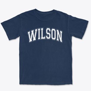 Wilson Elementary School Varsity Arch Premium Heavyweight T-shirt