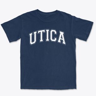 Utica Elementary School Varsity Arch Premium Heavyweight T-shirt