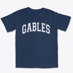 Gables Academy Varsity Arch Premium Heavyweight T-shirt