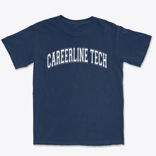 Careerline Tech Center Varsity Arch Premium Heavyweight T-shirt
