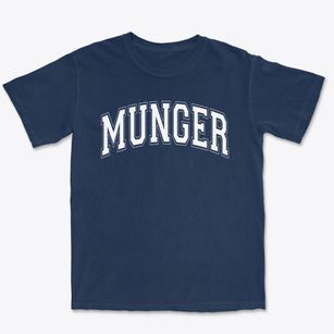 Munger Elementary-middle School Varsity Arch Premium Heavyweight T-shirt