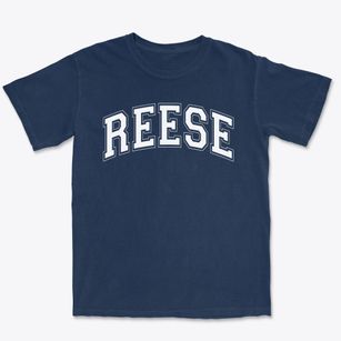 Reese Elementary School Varsity Arch Premium Heavyweight T-shirt