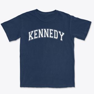 Kennedy Elementary School Varsity Arch Premium Heavyweight T-shirt