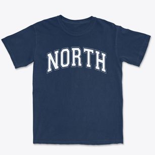 North High School Varsity Arch Premium Heavyweight T-shirt
