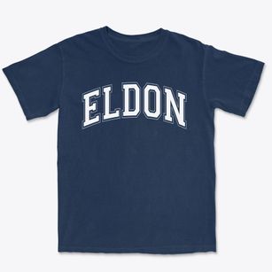 Eldon Middle School Varsity Arch Premium Heavyweight T-shirt
